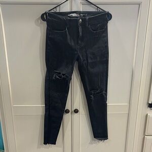 American Eagle Outfitters Women's Black Skinny Jeans